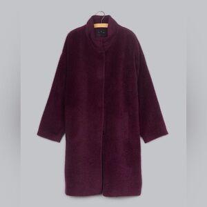 ❌SOLD❌NWT EILEEN FISHER Casis Peruvian Alpaca Suri Coat